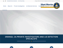 Tablet Screenshot of criminalinvestigator.net